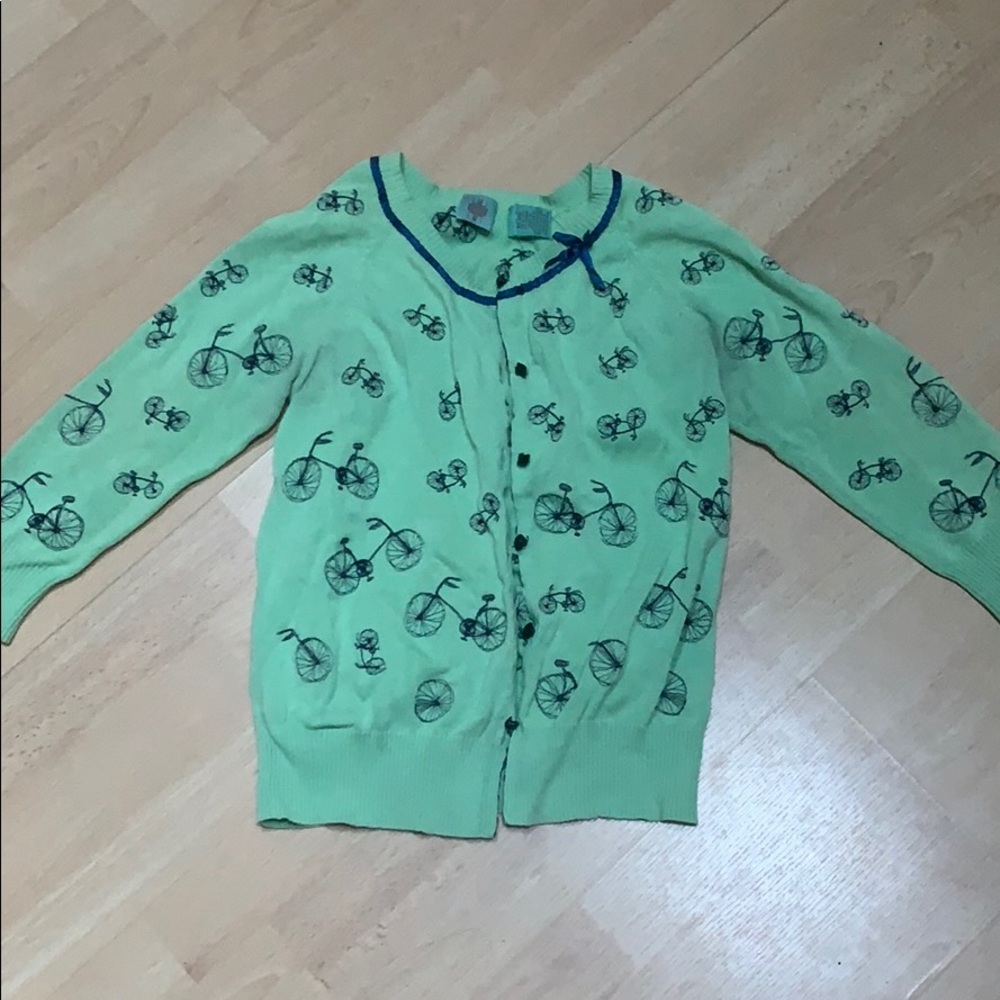 Anthropologie bicycle cardigan